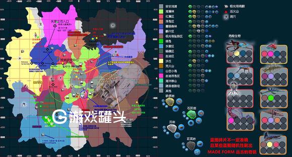 深海迷航最新最全地图集合 萌新快速入门材料资源分布