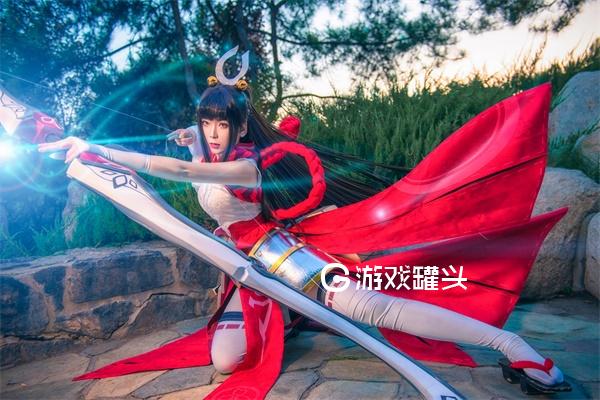 王者荣耀伽罗花见女巫最新cosplay照片20p