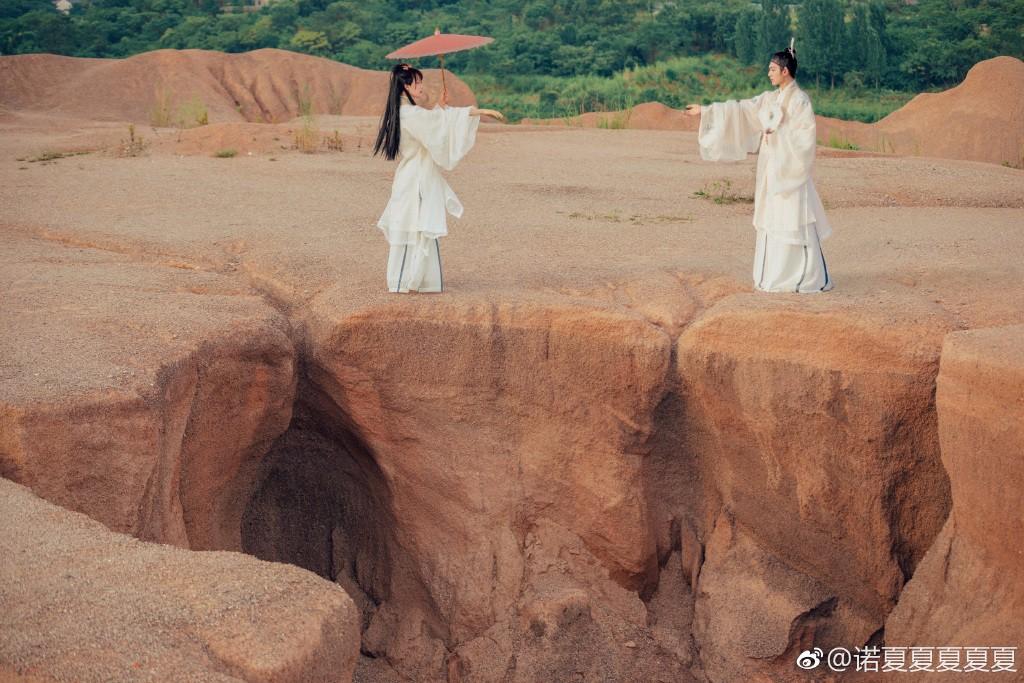 古风男女壁纸 双人图片