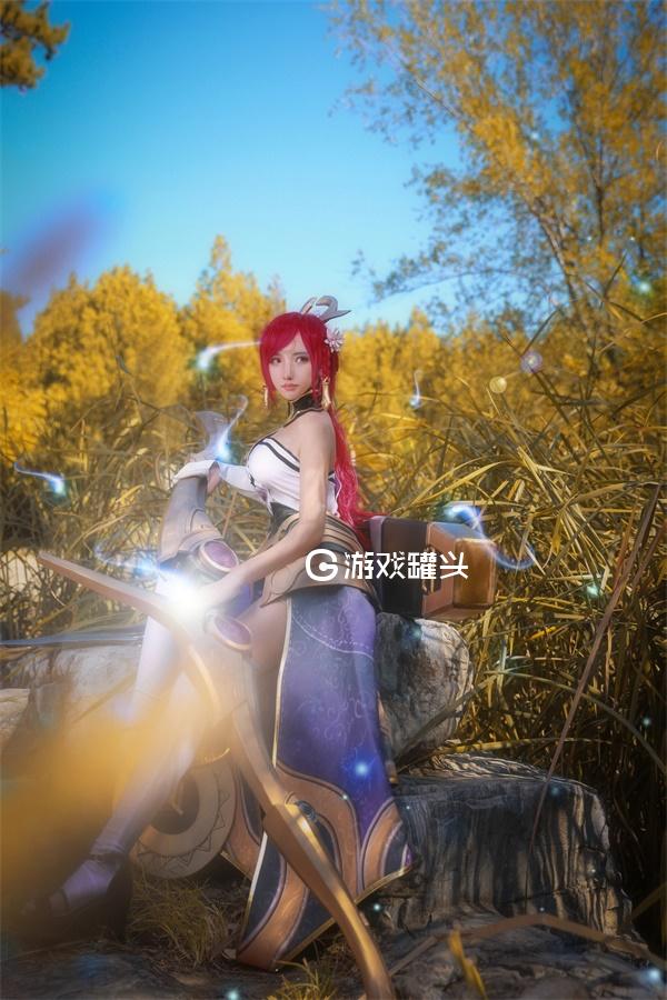 王者榮耀伽羅破魔之箭最新cosplay照片15p