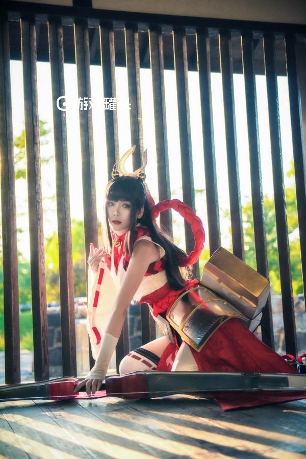 王者榮耀伽羅花見女巫最新cosplay照片20p