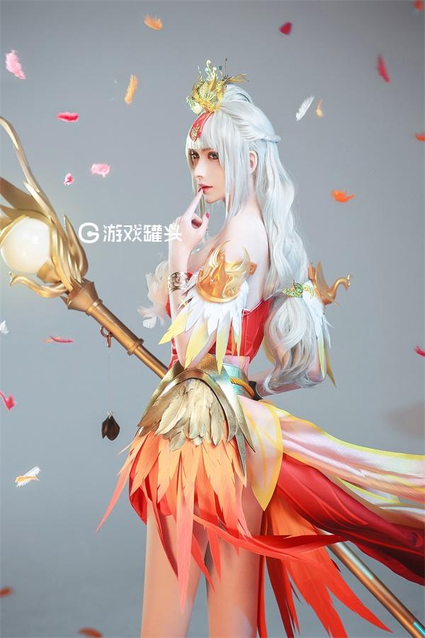 王者榮耀王昭君鳳凰于飛最新cosplay照片 膚白貌美大長腿15p