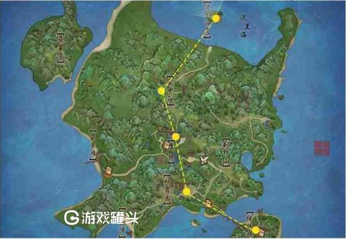 剑网三蓬莱门派地图观赏 蓬莱东海风景一览